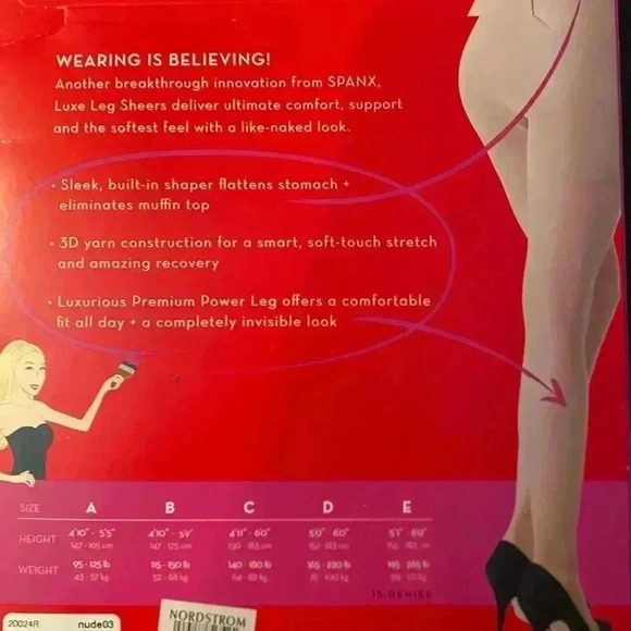 SPANX High Waisted invisible Luxe leg - Picture 5 of 5
